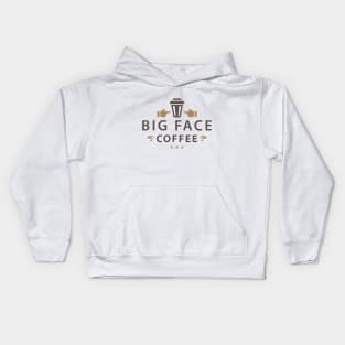 Big Face Coffee Kids Hoodie